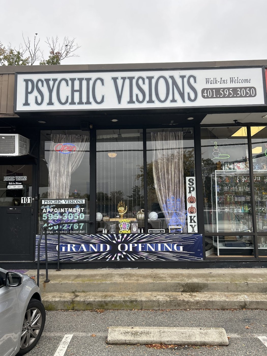 The Psychic Visions storefront
